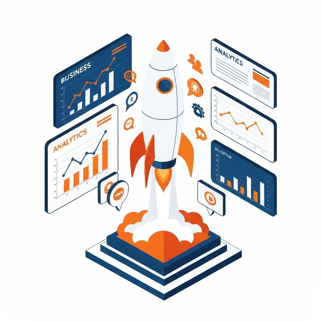 Business growth and marketing success